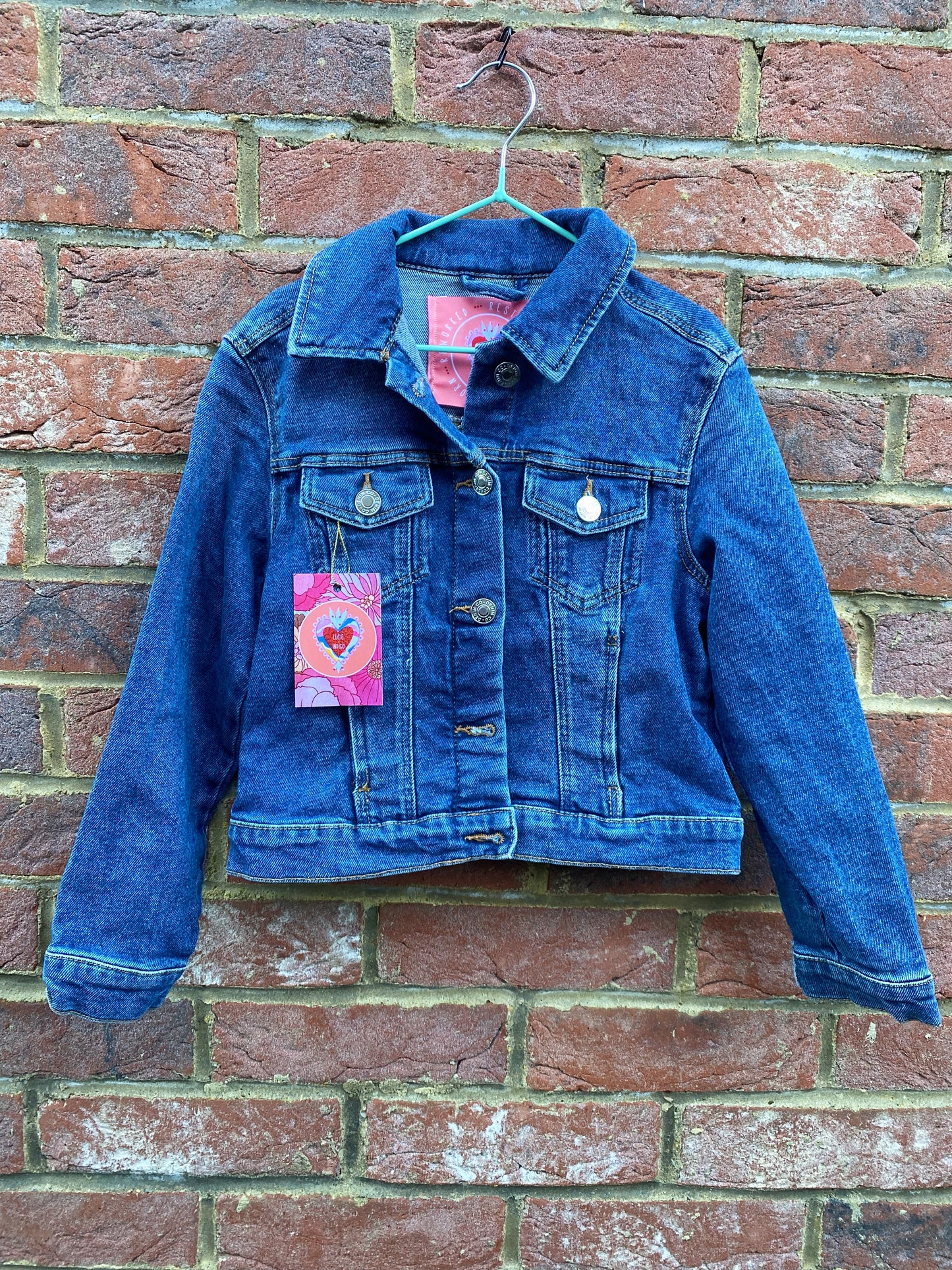 Patchwork Denim Jacket (Age 7/8)