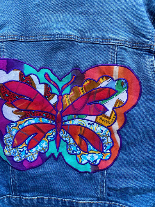 Patchwork Denim Jacket (Age 8/9)