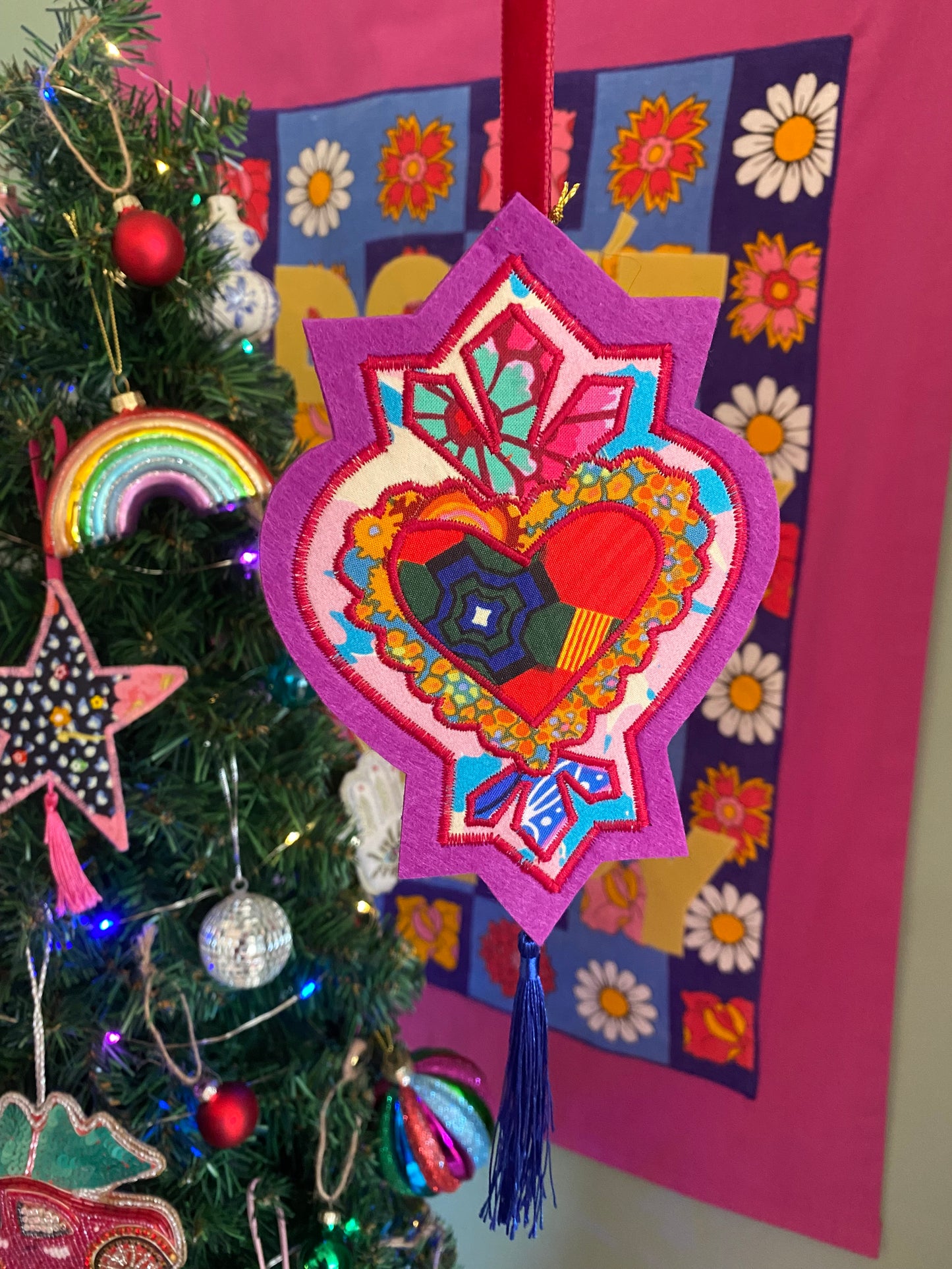 Patchwork Hanging Decoration