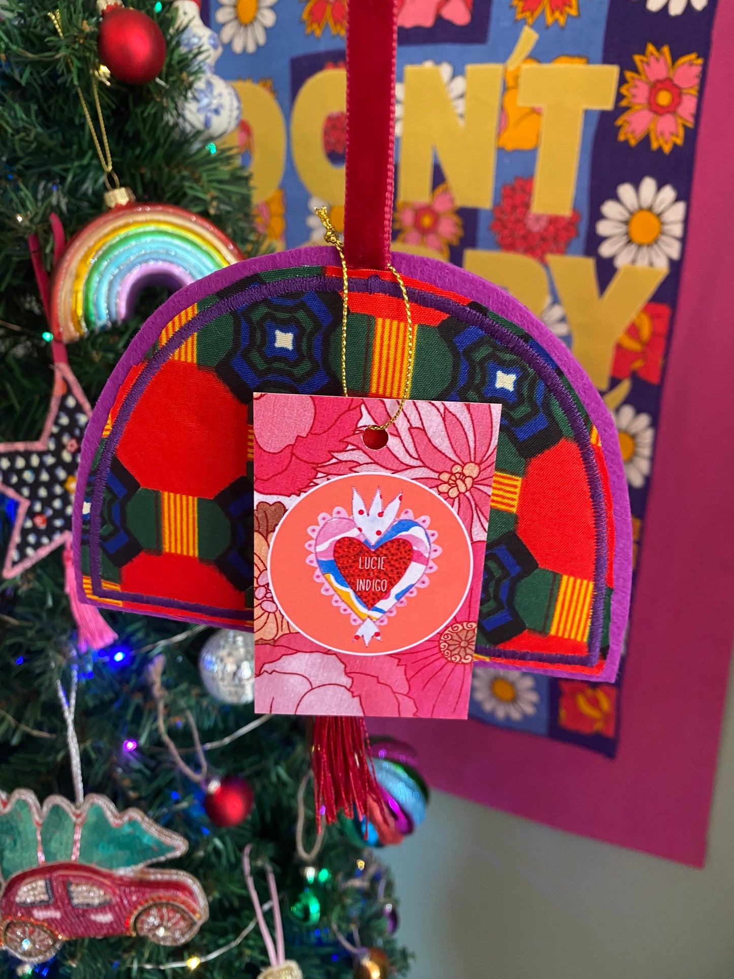 Patchwork Hanging Decoration