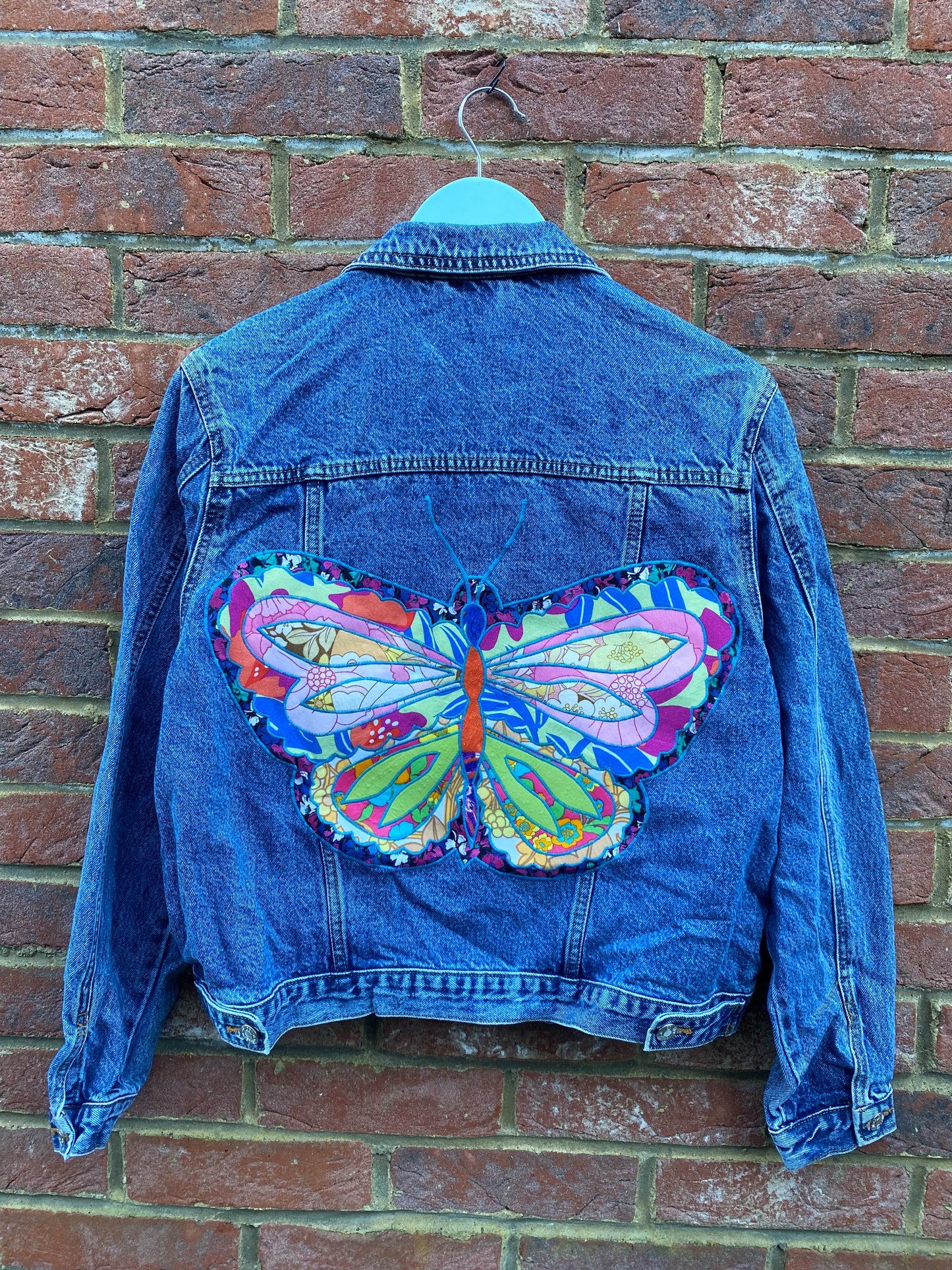 Patchwork Denim Jacket (L)