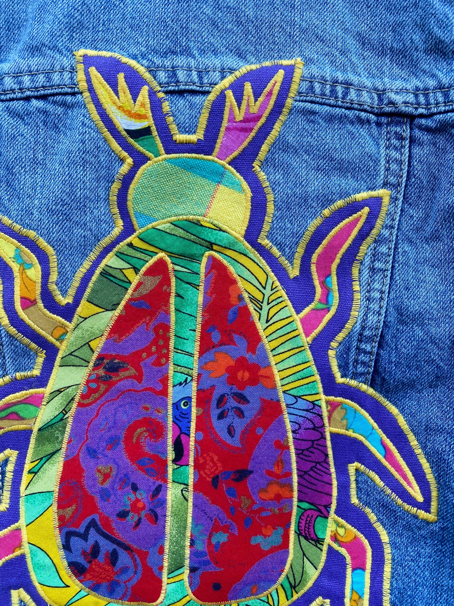 Patchwork Denim Jacket (Age 4/5)