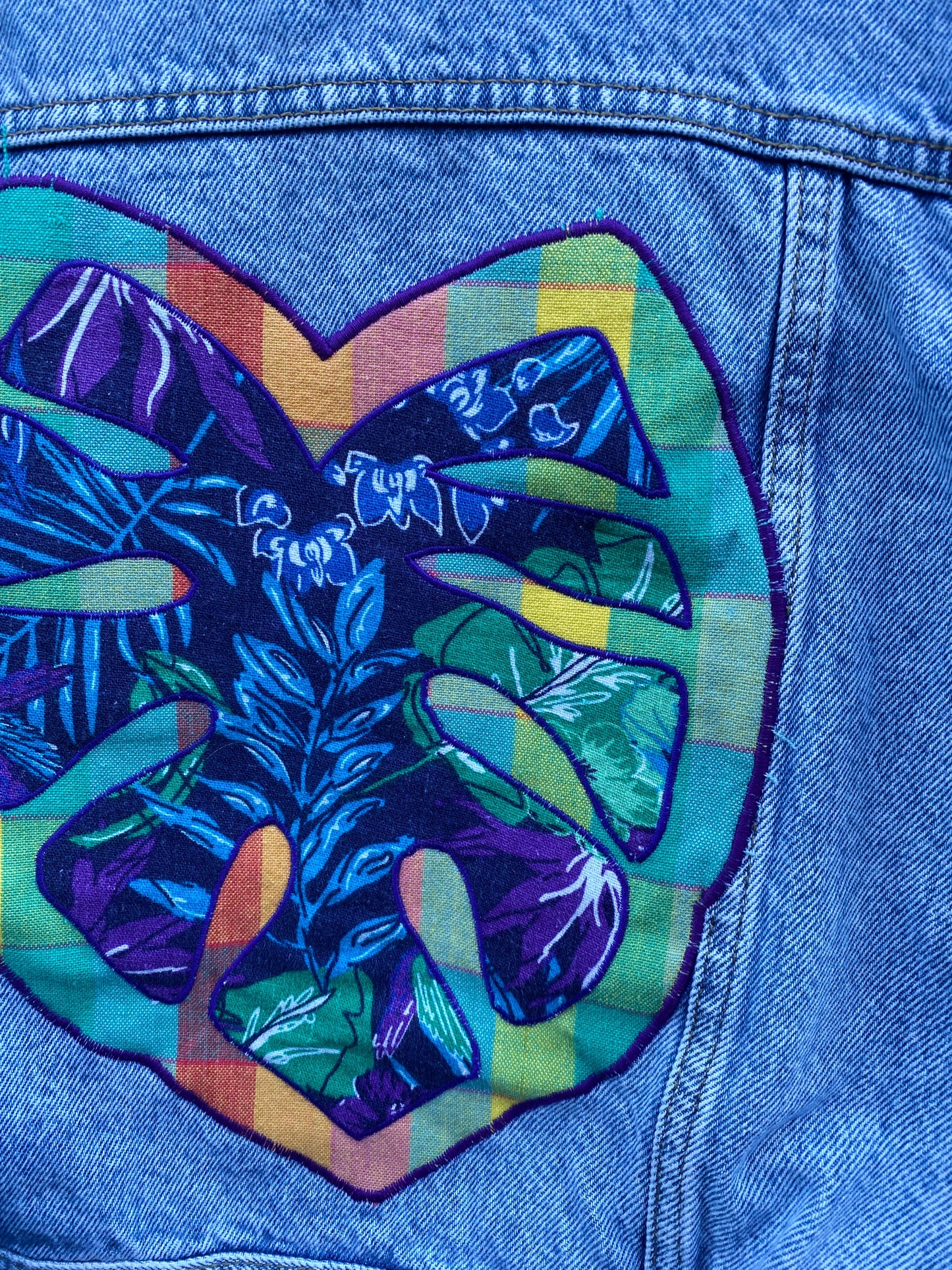 Patchwork Denim Jacket (Age 8/9)